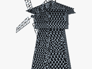 windmill v 1 3D 모델