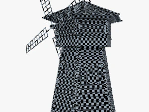 windmill v 1 3D Model