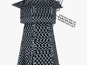 windmill v 1 3D 모델