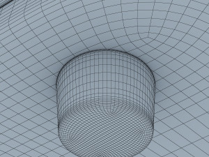 retro radio auna belle 3D Model