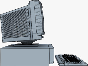 personal computer v 1 3D Model