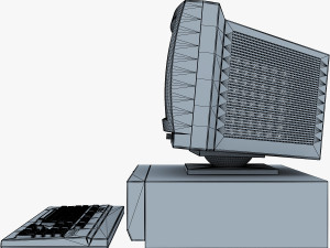 personal computer v 1 3D Model