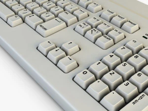 клавиатура v 1 3D Модель