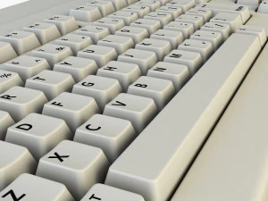 клавиатура v 1 3D Модель