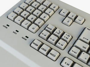 клавиатура v 1 3D Модель