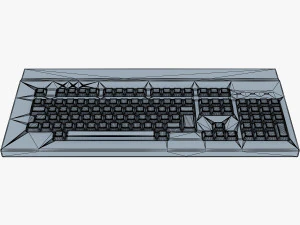клавиатура v 1 3D Модель