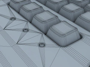 клавиатура v 1 3D Модель