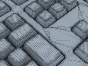 keyboard v 1 3D 모델