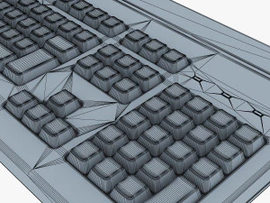 клавиатура v 1 3D Модель
