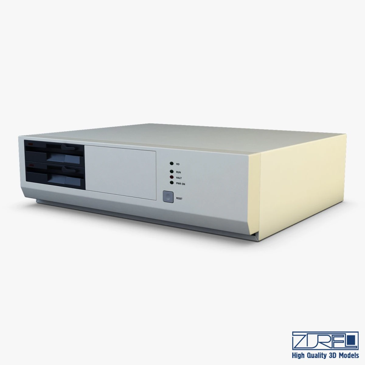 computer tower v 1 3D Model .c4d .max .obj .3ds .fbx .stl .blend