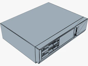computer tower v 1 3D Model