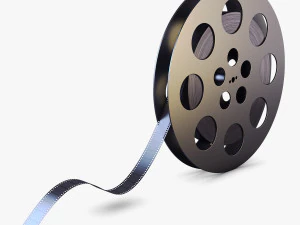 ビデオ フィルム リール 35mm v 1 3Dモデル