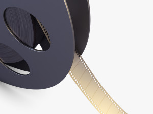 video film reel 35mm v 1 Modelo 3D
