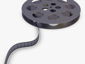 video film reel 35mm v 1 Modelo 3D