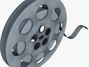 video film reel 35mm v 1 Modelo 3D