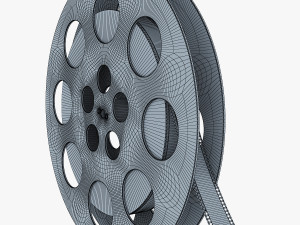 video film reel 35mm v 1 Modelo 3D
