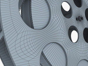 video film reel 35mm v 1 Modelo 3D