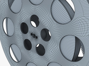 video film reel 35mm v 1 Modelo 3D