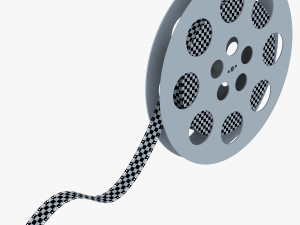 video film reel 35mm v 1 Modelo 3D