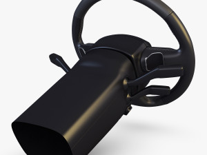 steering wheel audi q7 patrick hellmann 3D Model