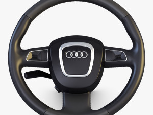 steering wheel audi q7 patrick hellmann 3D Model