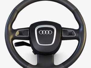 steering wheel audi q7 patrick hellmann 3D Model