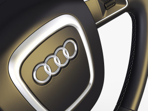 steering wheel audi q7 patrick hellmann 3D Model