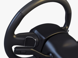 steering wheel audi q7 patrick hellmann 3D Model
