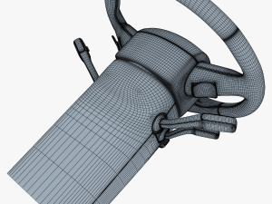 steering wheel audi q7 patrick hellmann 3D Model
