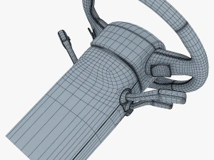 steering wheel audi q7 patrick hellmann 3D Model