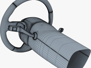 steering wheel audi q7 patrick hellmann 3D Model