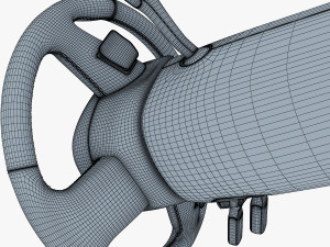 steering wheel audi q7 patrick hellmann 3D Model