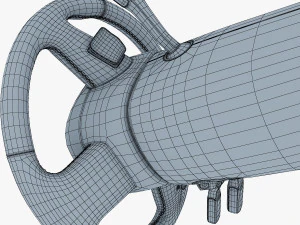 steering wheel audi q7 patrick hellmann 3D Model