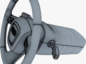 steering wheel audi q7 patrick hellmann 3D Model