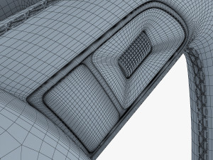 steering wheel audi q7 patrick hellmann 3D Model