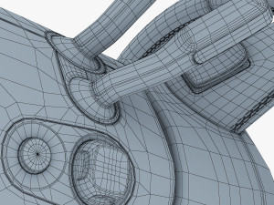 steering wheel audi q7 patrick hellmann 3D Model