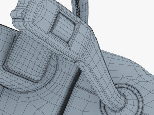 steering wheel audi q7 patrick hellmann 3D Model