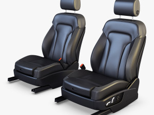 car seat front 3D Model