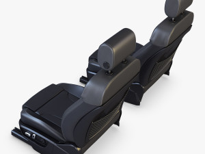 car seat front 3D Model