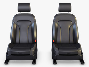 car seat front 3D Model