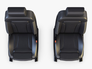 car seat front 3D Model