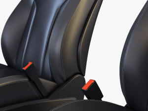 car seat front 3D Model