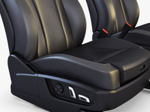 car seat front 3D Model