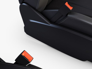 car seat front 3D Model