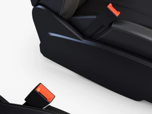 car seat front 3D Model