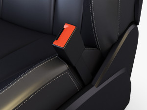 car seat front 3D Model
