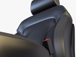 car seat front 3D Model