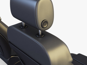car seat front 3D Model