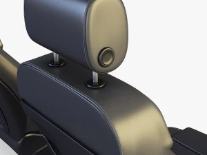 car seat front 3D Model