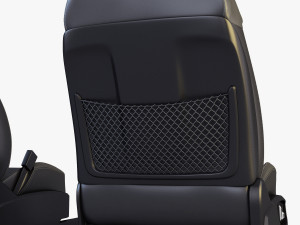 car seat front 3D Model